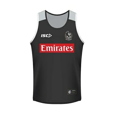 Fitness Mania - Collingwood Magpies Training Singlet 2018