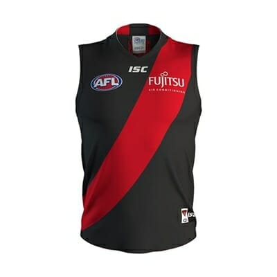 Fitness Mania - Essendon Bombers Kids Home Guernsey 2018