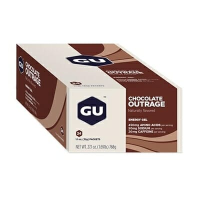 Fitness Mania - GU Energy Gel Chocolate Outrage 24 Pack