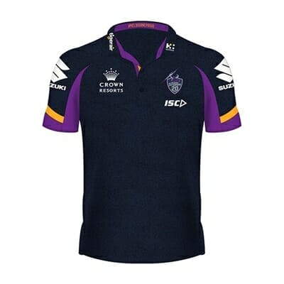 Fitness Mania - Melbourne Storm Bamboo Polo 2018