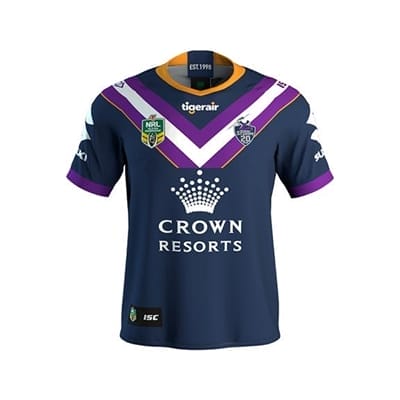 Fitness Mania - Melbourne Storm Ladies Home Jersey 2018