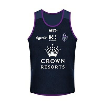 Fitness Mania - Melbourne Storm Training Singlet 2018