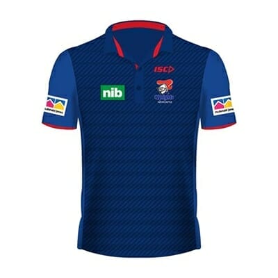 Fitness Mania - Newcastle Knights Ladies Sublimated Polo 2018