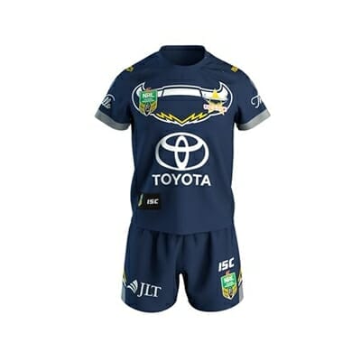 Fitness Mania - North QLD Cowboys Home Jersey Set 2018 Toddlers