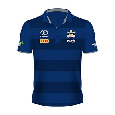 Fitness Mania - North Queensland Cowboys Kids Sublimated Polo 2018