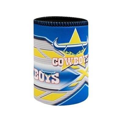 Fitness Mania - North Queensland Cowboys Logo Can Cooler