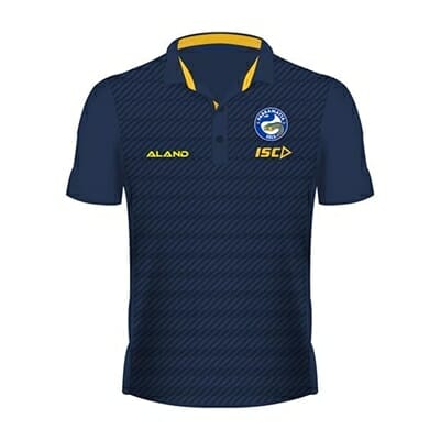 Fitness Mania - Parramatta Eels Sublimated Polo 2018