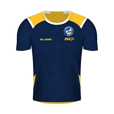 Fitness Mania - Parramatta Eels Training Tee 2018