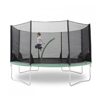 Fitness Mania - Plum 14ft Space Zone Spring Safe Trampoline