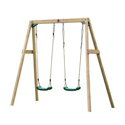 Fitness Mania - Plum Double Swing Set