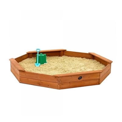 Fitness Mania - Plum Giant Octagonal Wooden Sand Pit