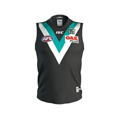 Fitness Mania - Port Adelaide Power Kids Home Guernsey 2018