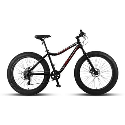 Fitness Mania - Progear Albert Fat Bike Stealth Black 26x17 Inch