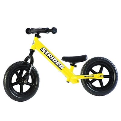 Fitness Mania - Strider 12 Sport Balance Bike Yellow