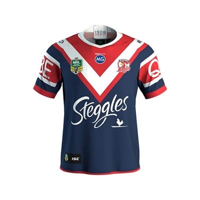 Fitness Mania - Sydney Roosters Kids Home Jersey 2018