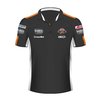 Fitness Mania - Wests Tigers Bamboo Polo 2018