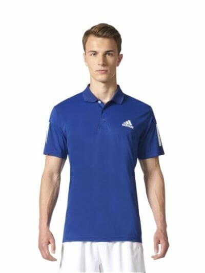 Fitness Mania - Adidas Club Mens Tennis Polo Shirt - Mystery Ink/White