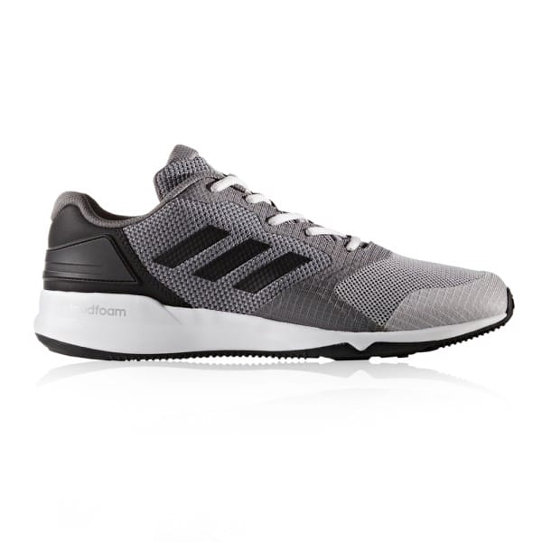 Fitness Mania - Adidas Crazy Train 2.0 CloudFoam - Mens Training Shoes - Grey Two/Core Black/Grey Four