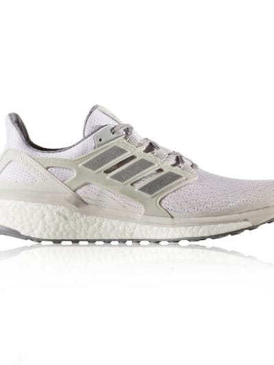Fitness Mania - Adidas Energy Boost - Mens Running Shoes - Running White/Silver Metallic