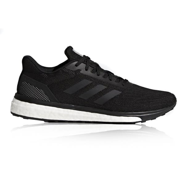 Fitness Mania - Adidas Response - Mens Running Shoes - Grey/Core Black/White