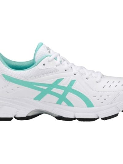 Fitness Mania - Asics Gel 195TR - Womens Cross Training Shoes - White/Aruba Blue/Silver