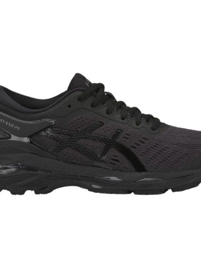 Fitness Mania - Asics Gel Kayano 24 - Womens Running Shoes - Black/Carbon
