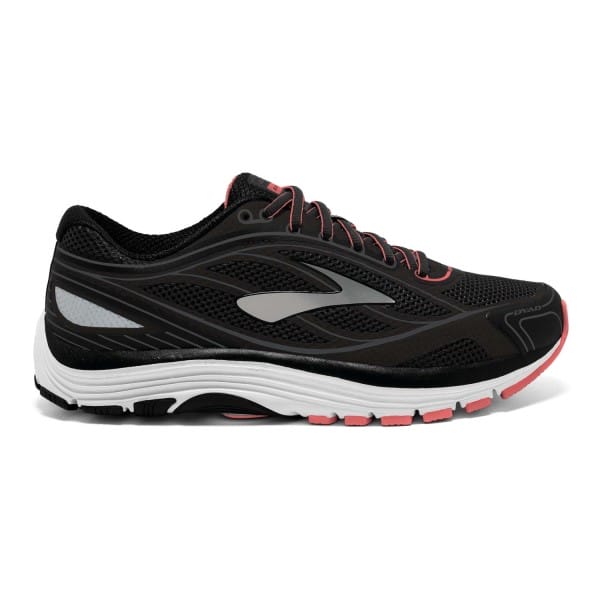Fitness Mania - Brooks Dyad 9 - Womens Running Shoes - Black/White/Sugar Coral