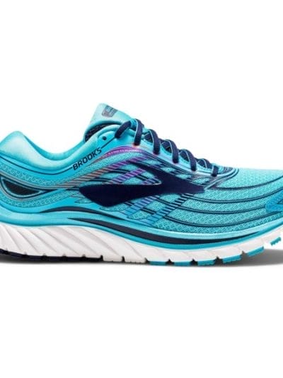 Fitness Mania - Brooks Glycerin 15 - Womens Running Shoes - Capri Blue/Purple Cactus