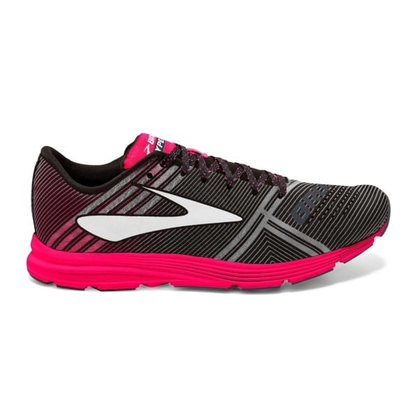 Fitness Mania - Brooks Hyperion - Womens Racing Shoes - Black/Diva Pink/Diamond Yarn