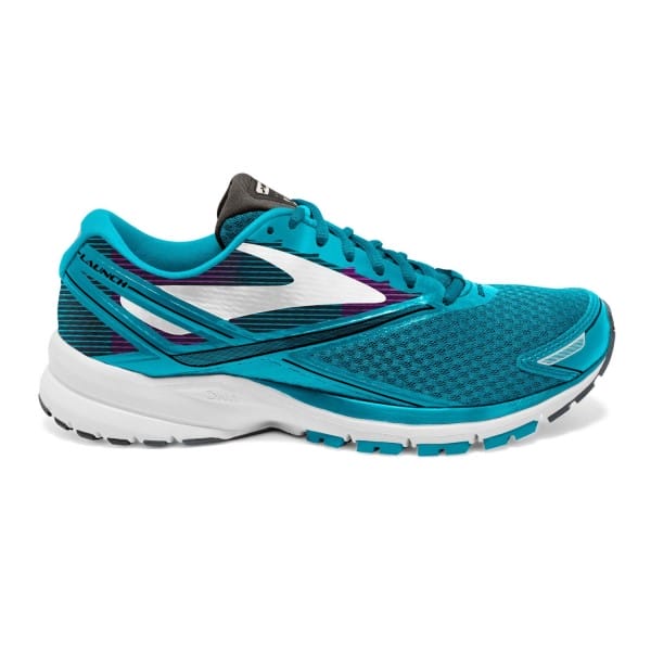 Fitness Mania - Brooks Launch 4 - Womens Running Shoes - Teal Victory/White/Black