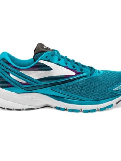 Fitness Mania - Brooks Launch 4 - Womens Running Shoes - Teal Victory/White/Black