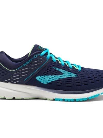 Fitness Mania - Brooks Ravenna 9 - Womens Running Shoes - Navy/Blue/Green