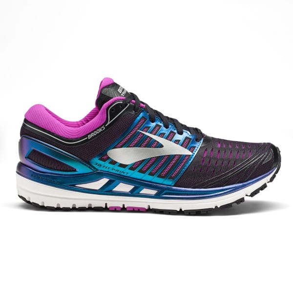 Fitness Mania - Brooks Transcend 5 - Womens Running Shoes - Black/Purple/Multi