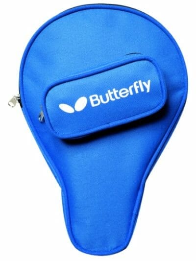 Fitness Mania - Butterfly Pro Case Round - Single Table Tennis Bat Case - Blue
