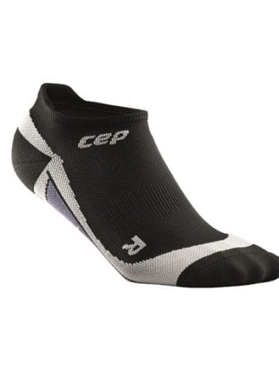 Fitness Mania - CEP No Show Running Socks - Black/Grey