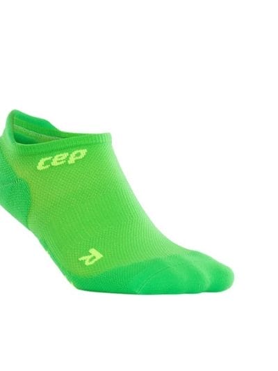 Fitness Mania - CEP Ultra Light No Show Running Socks - Green