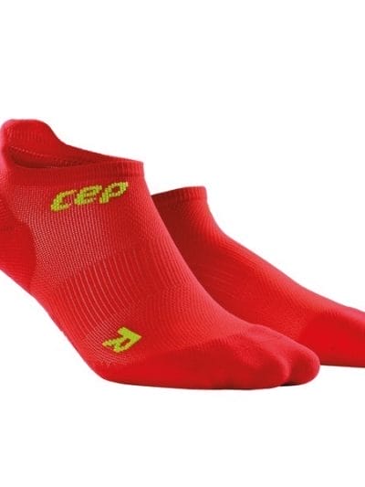 Fitness Mania - CEP Ultra Light No Show Running Socks - Red
