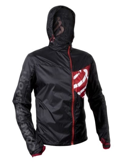 Fitness Mania - Compressport Hurricane Mens Trail Running Jacket - Black