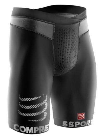 Fitness Mania - Compressport Run Mens Compression Shorts - Black