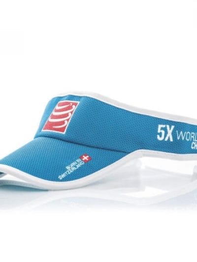 Fitness Mania - Compressport Triathlon/Running Visor Cap - Blue