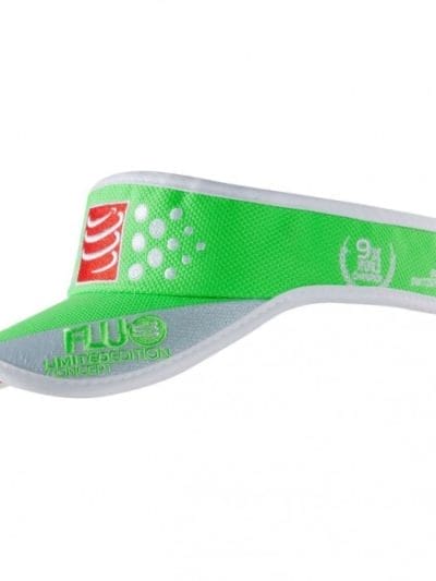 Fitness Mania - Compressport Triathlon/Running Visor Cap - Fluo Green