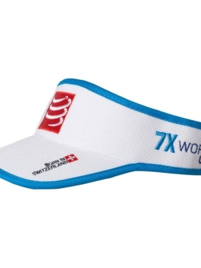 Fitness Mania - Compressport Triathlon/Running Visor Cap - White