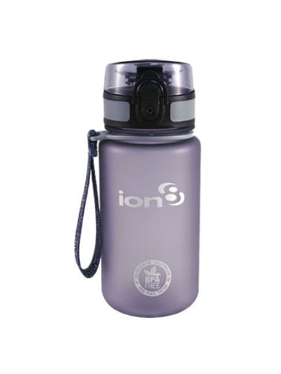 Fitness Mania - Ion8 Pod BPA Free Water Bottle - 350ml - Grey