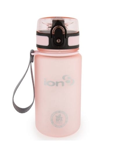 Fitness Mania - Ion8 Pod BPA Free Water Bottle - 350ml - Rose Quartz