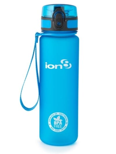 Fitness Mania - Ion8 Slim BPA Free Water Bottle - 500ml - Blue