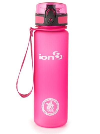 Fitness Mania - Ion8 Slim Water Bottle - 500ml - Pink