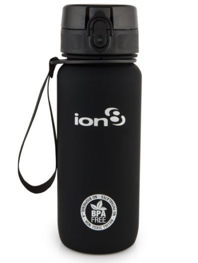 Fitness Mania - Ion8 Tour BPA Free Water Bottle - 750ml - Solid Carbon