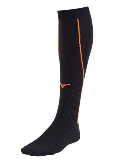 Fitness Mania - Mizuno Biogear Compression Sock - Unisex Compression Socks - Black/Clown Fish