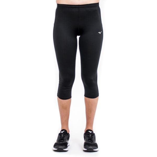 Fitness Mania - Mizuno Core 3/4 Womens Training Tights - Black