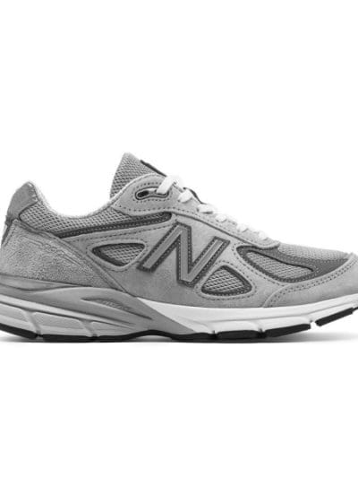 Fitness Mania - New Balance 990v4 - Womens Running/Casual Shoes - Grey/Castlerock